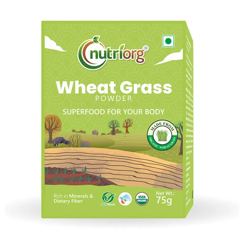 Nutriorg Certified Organic Wheatgrass Powder