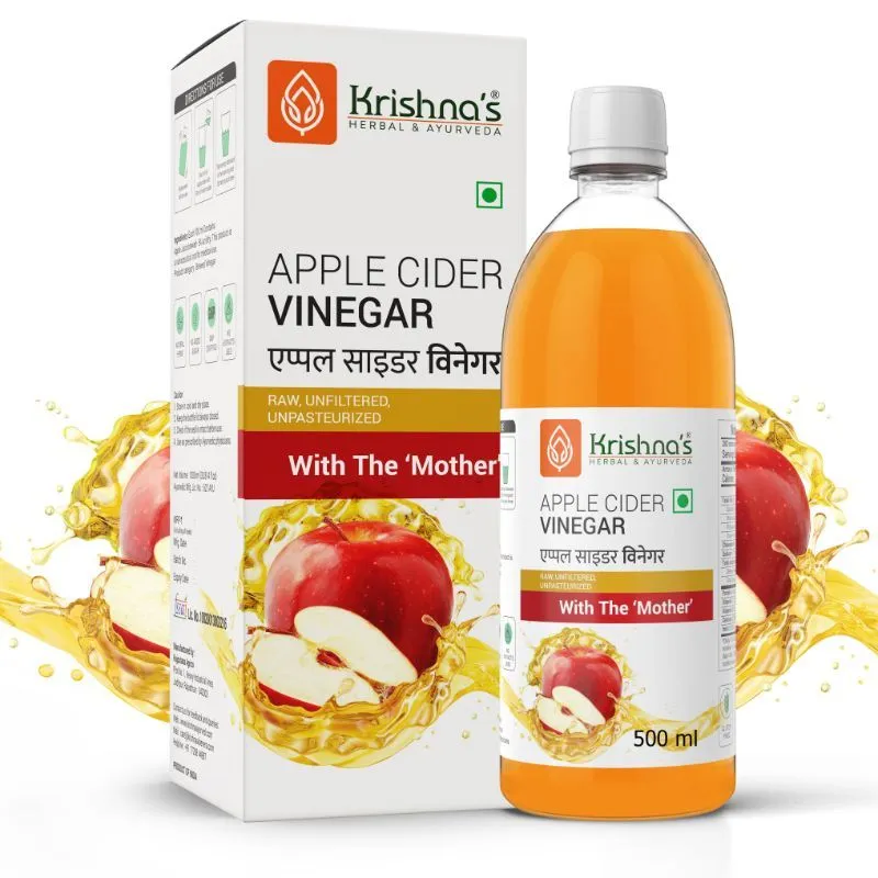 Krishna's Herbal & Ayurveda Apple Cider Vinegar