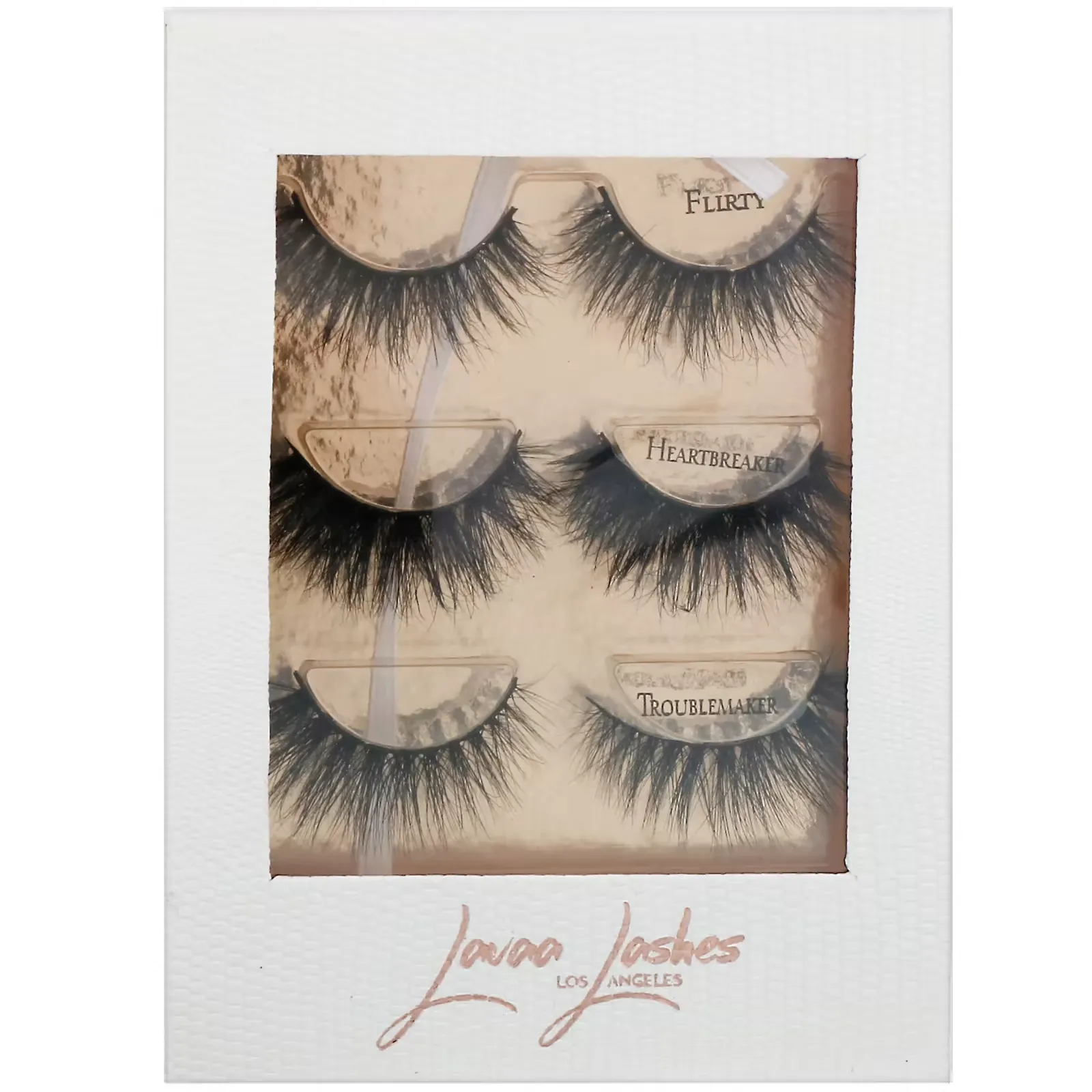 The 3 Besties, False Eyelashes Set, 1 Set