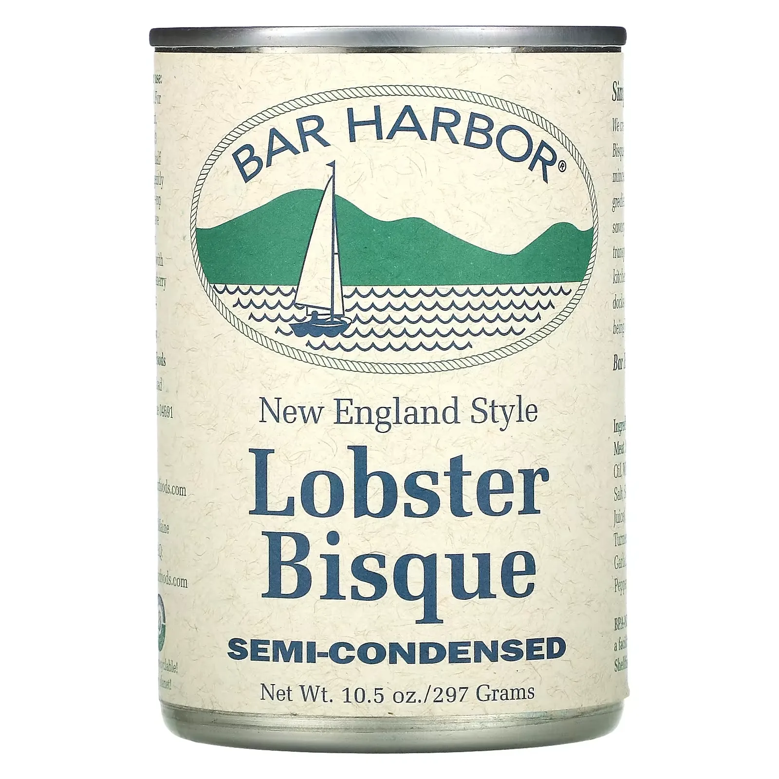 New England Style Lobster Bisque, Semi-Condensed, 10.5 oz (297 g)