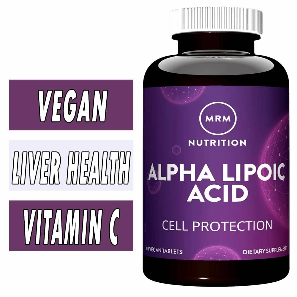 MRM Alpha Lipoic Acid - 300 mg - 60 Vegan Tablets EXP: 01/21