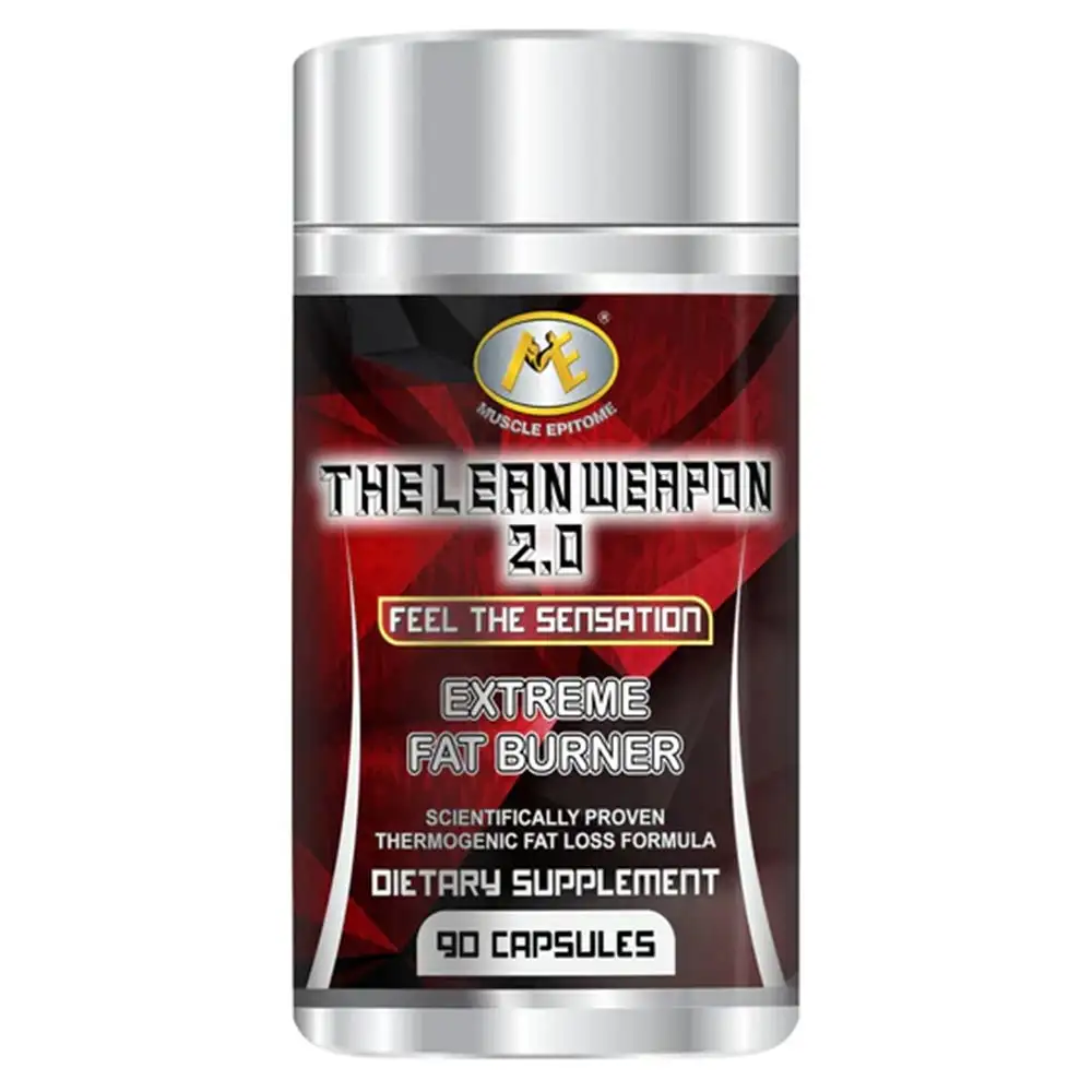 Muscle Epitome The Lean Weapon 2.0 Extreme Fat Burner,  90 capsules  Unflavoured