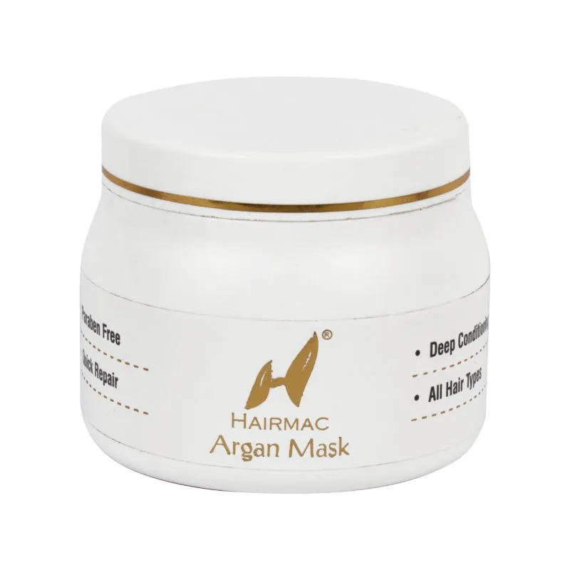 Hairmac Argan Mask For Deep Conditioning, Quick Repair And Damage Control