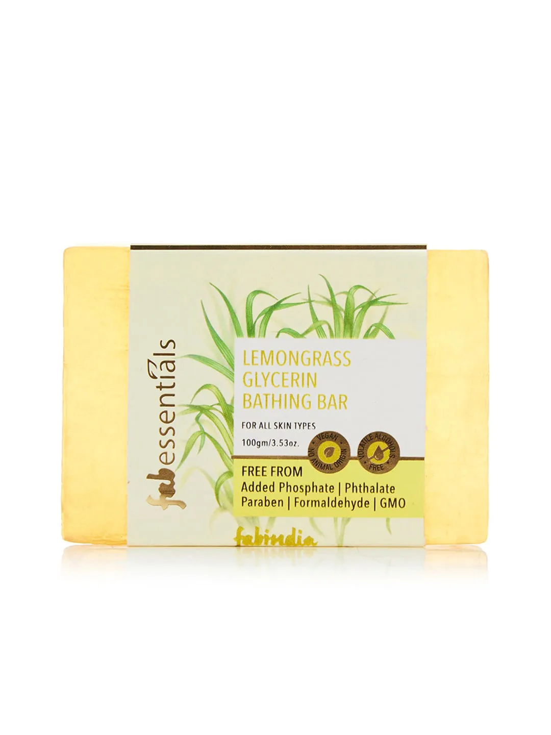 Fabessentials Lemongrass Glycerin Bathing Bar