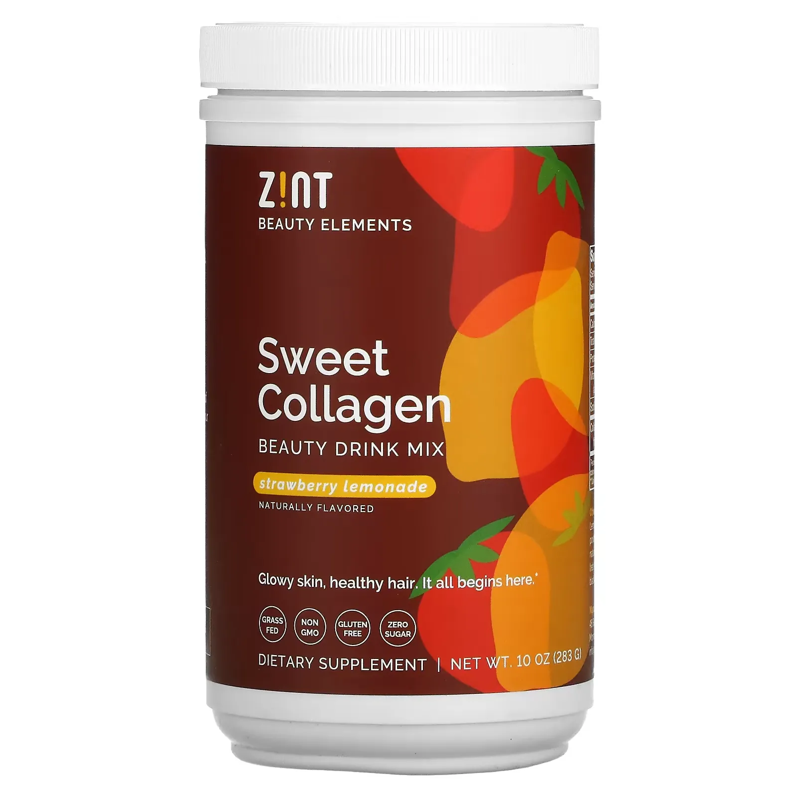 Sweet Collagen, Beauty Drink Mix, Strawberry Lemonade, 10 oz (283 g)