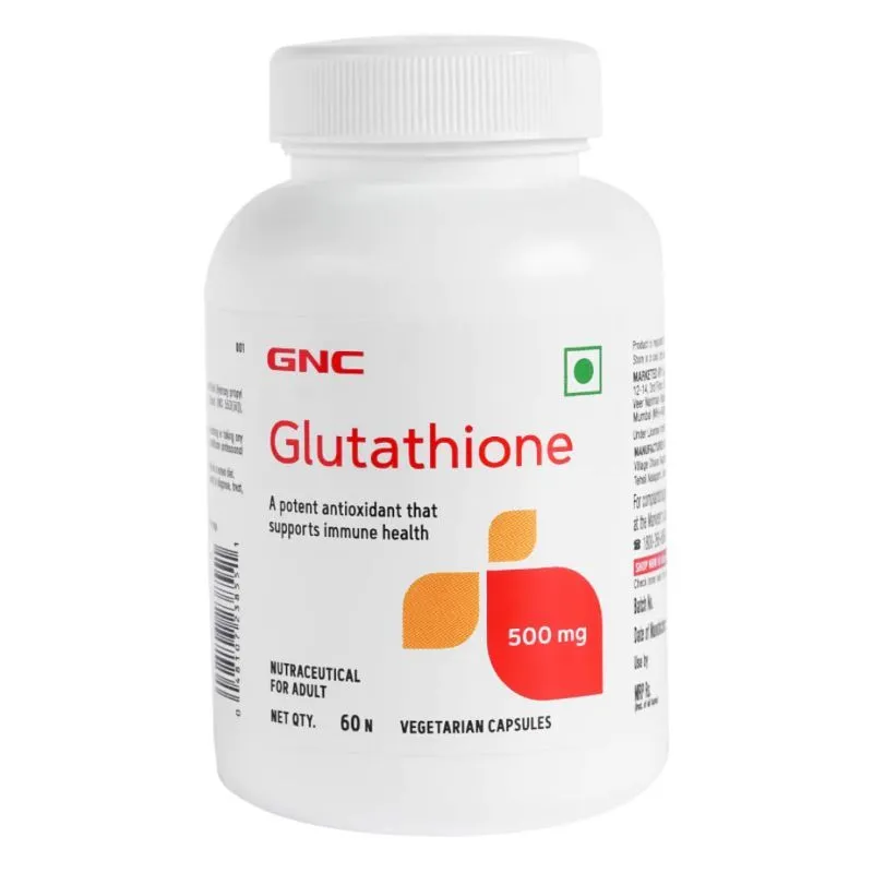 GNC Glutathione 500mg With Ascorbic acid