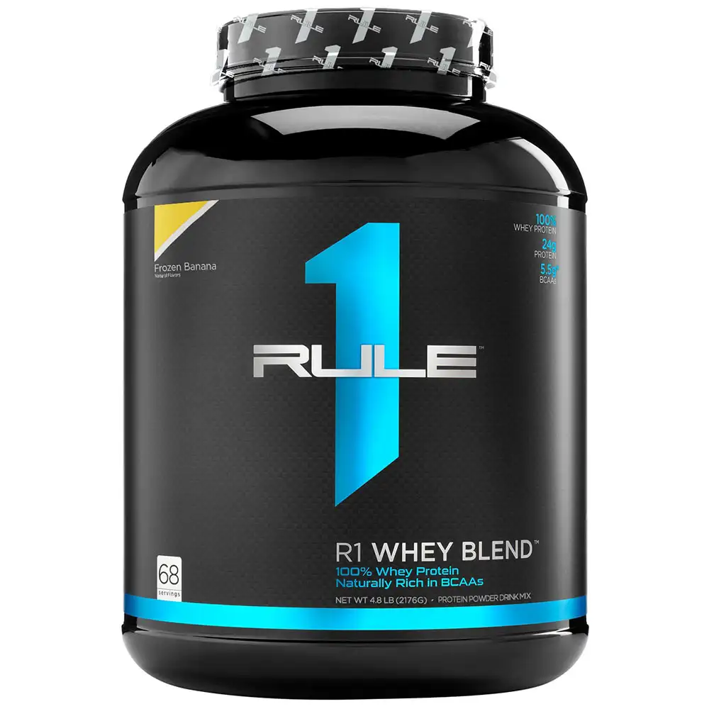 Rule One R1 Whey Blend,  4.8 lb  Frozen Banana