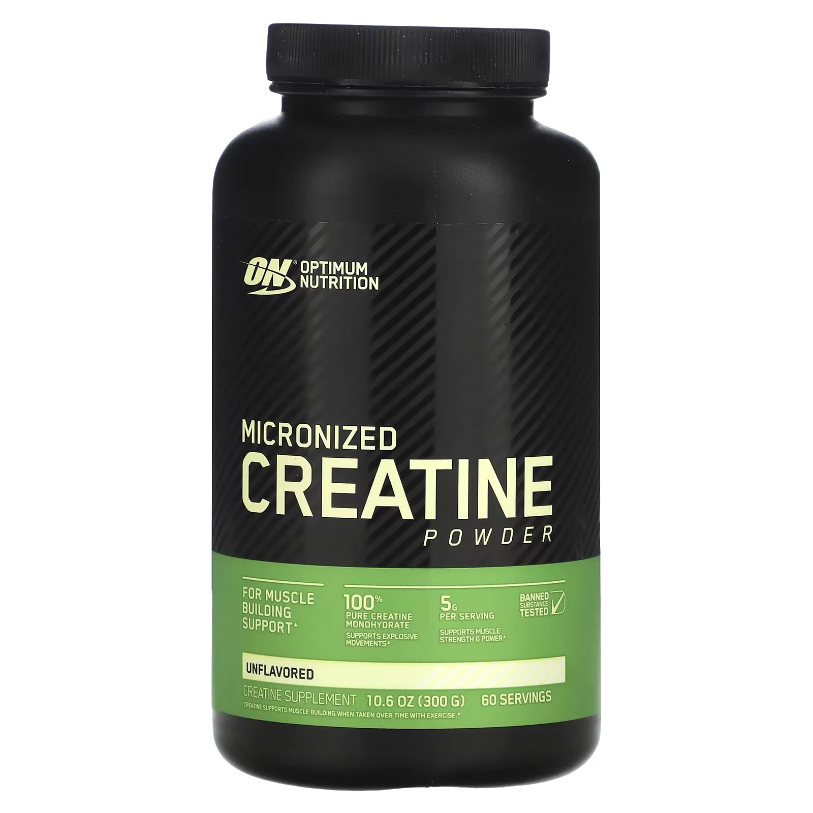 Micronized Creatine Powder, Unflavored, 10.6 oz (300 g)