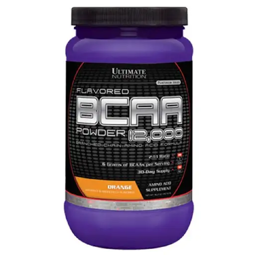 Ultimate Nutrition BCAA Powder,  1 lb  60 Servings  Orange