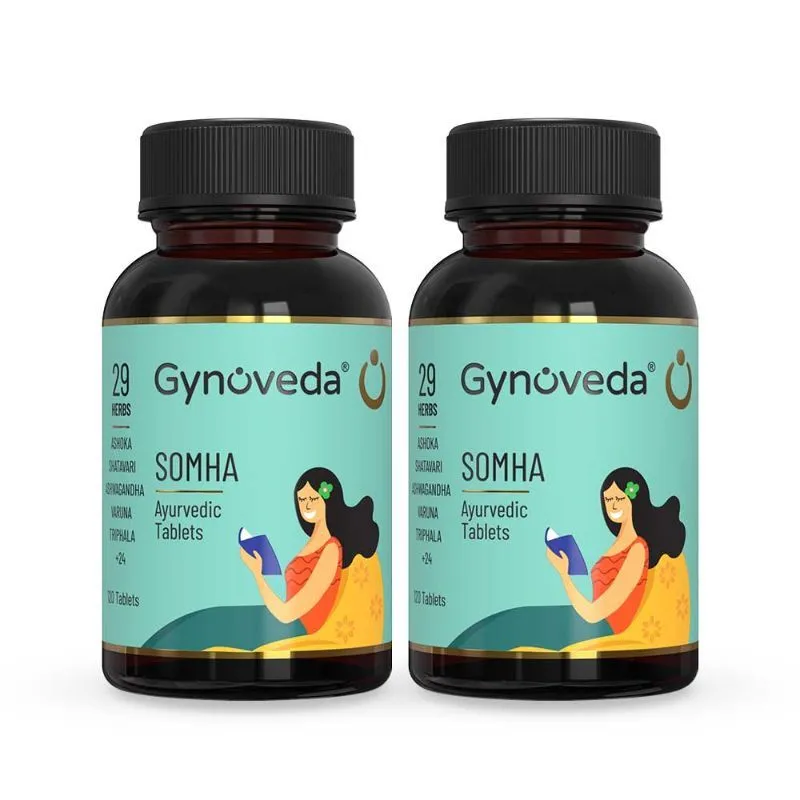 Gynoveda Somha Vaginal Itching, Infection, Smell Somha Ayurvedic Pills - 2 Months Pack