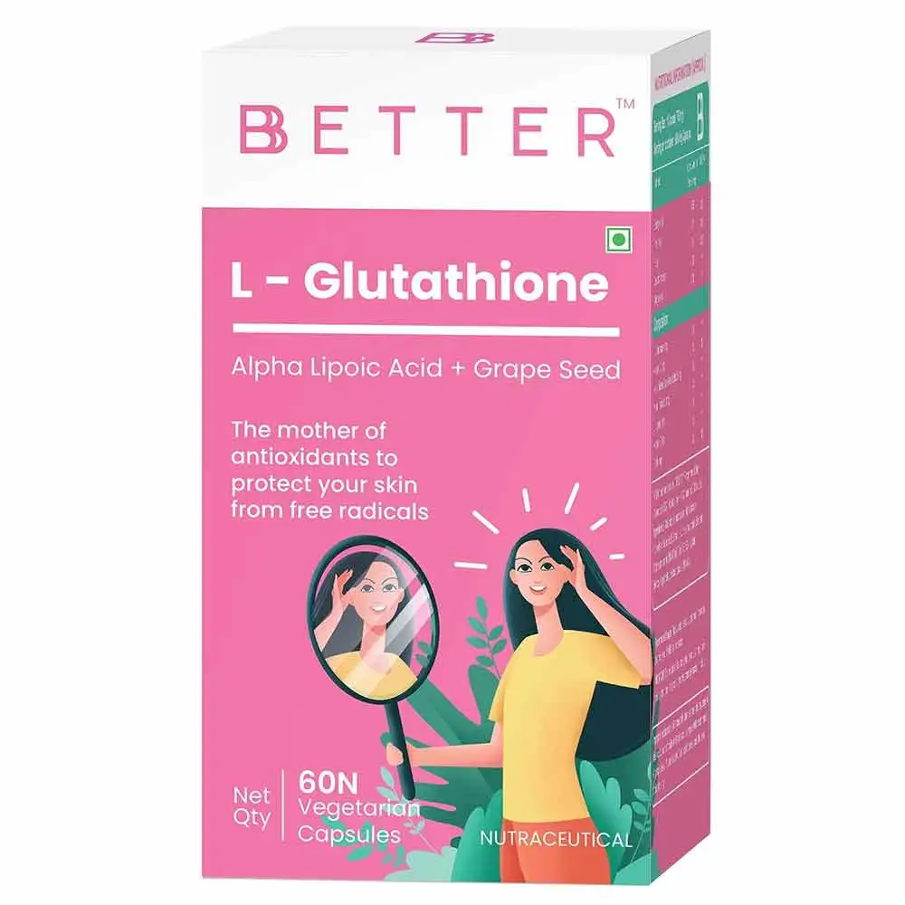 Bbetter L-Glutathione,  60 veggie capsule(s)