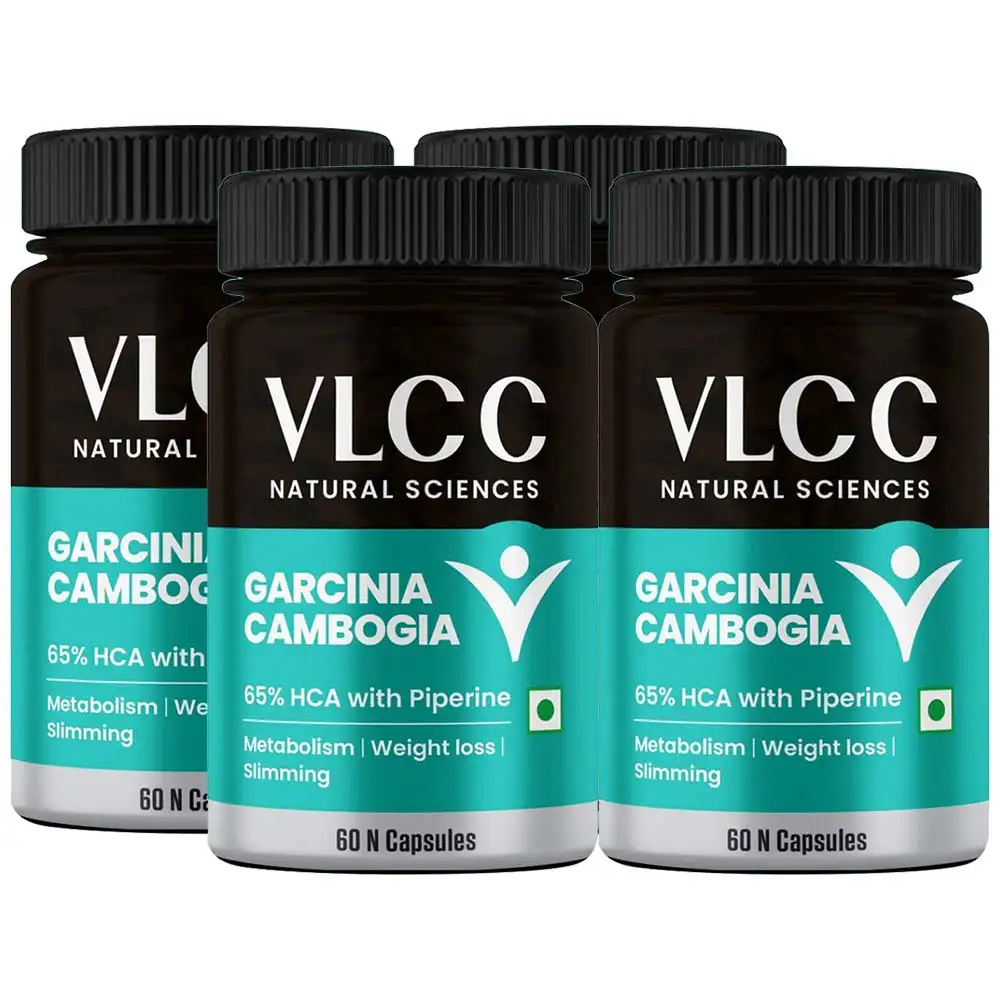 VLCC Natural Sciences Garcinia Cambogia (Pack of 4),  60 capsules