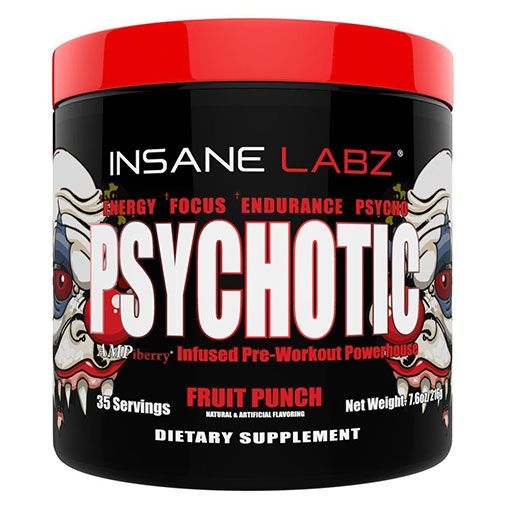 PSYCHOTIC Pre Workout - Fruit Punch