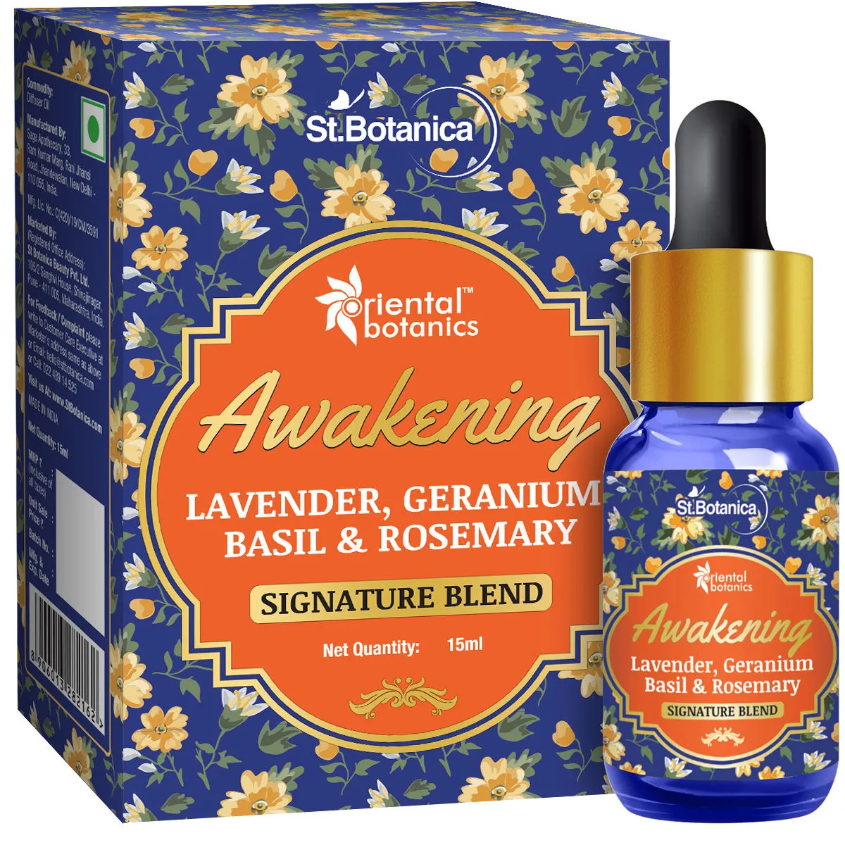 Oriental Botanics Awakening Aroma Therapy Diffuser Oil