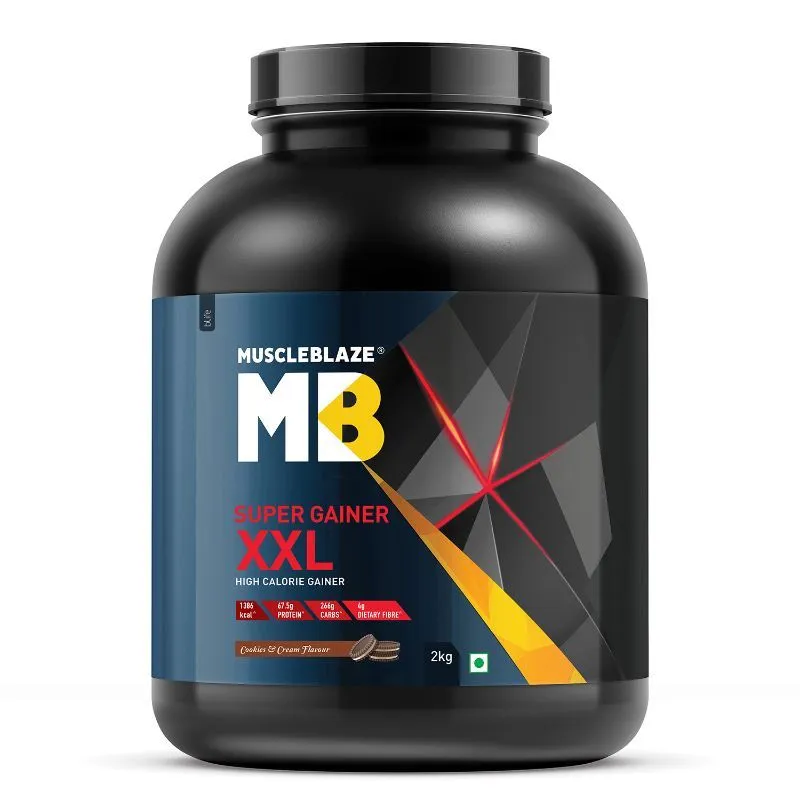 MuscleBlaze Super Gainer XXL - Cookies & Cream