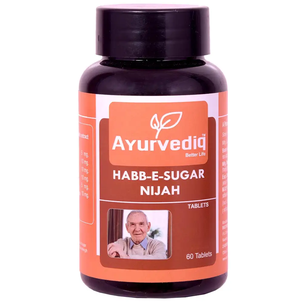 Ayurvediq Better Life Habb-E-Sugar Nijah,  60 tablet(s)