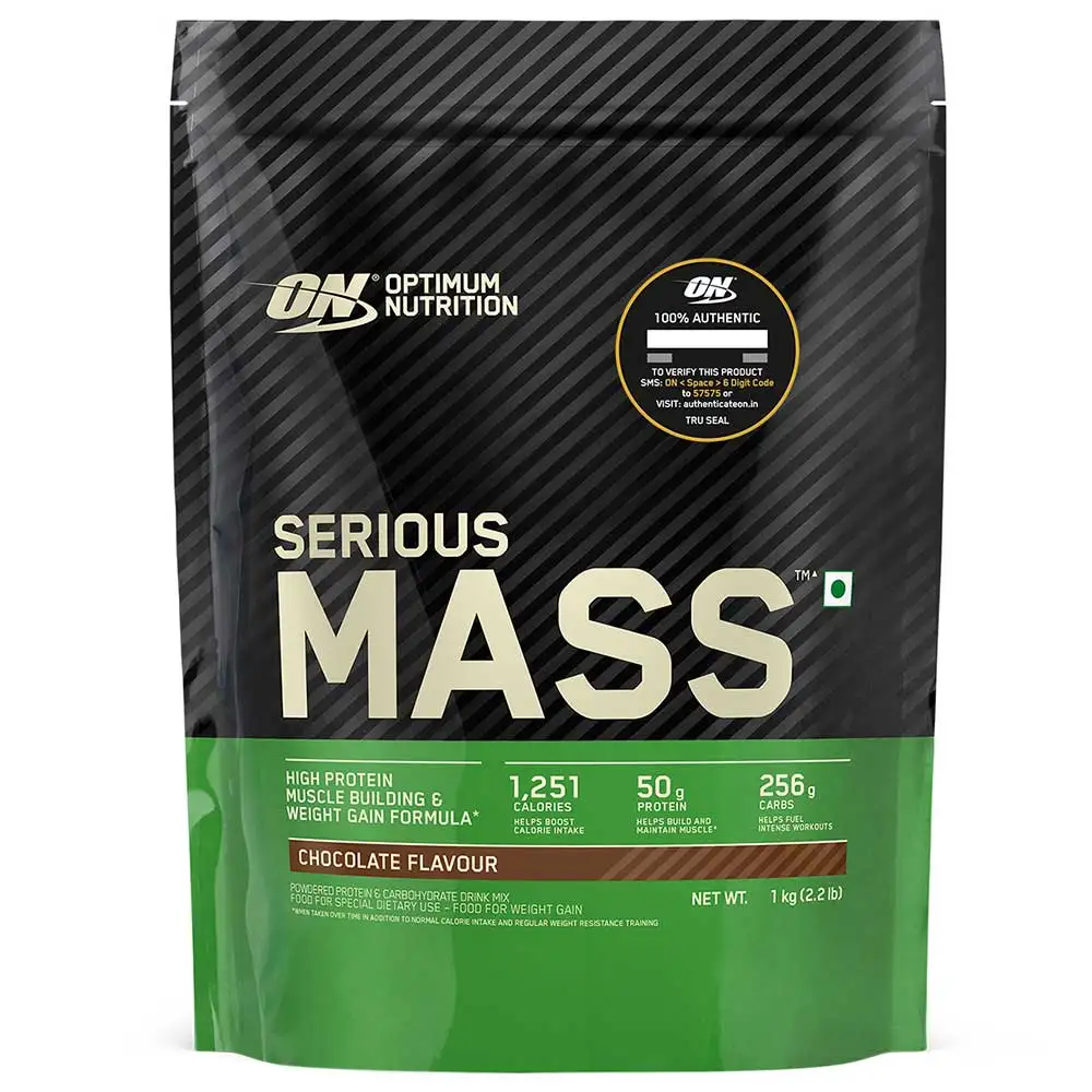 ON (Optimum Nutrition) Serious Mass,  2.2 lb  Chocolate