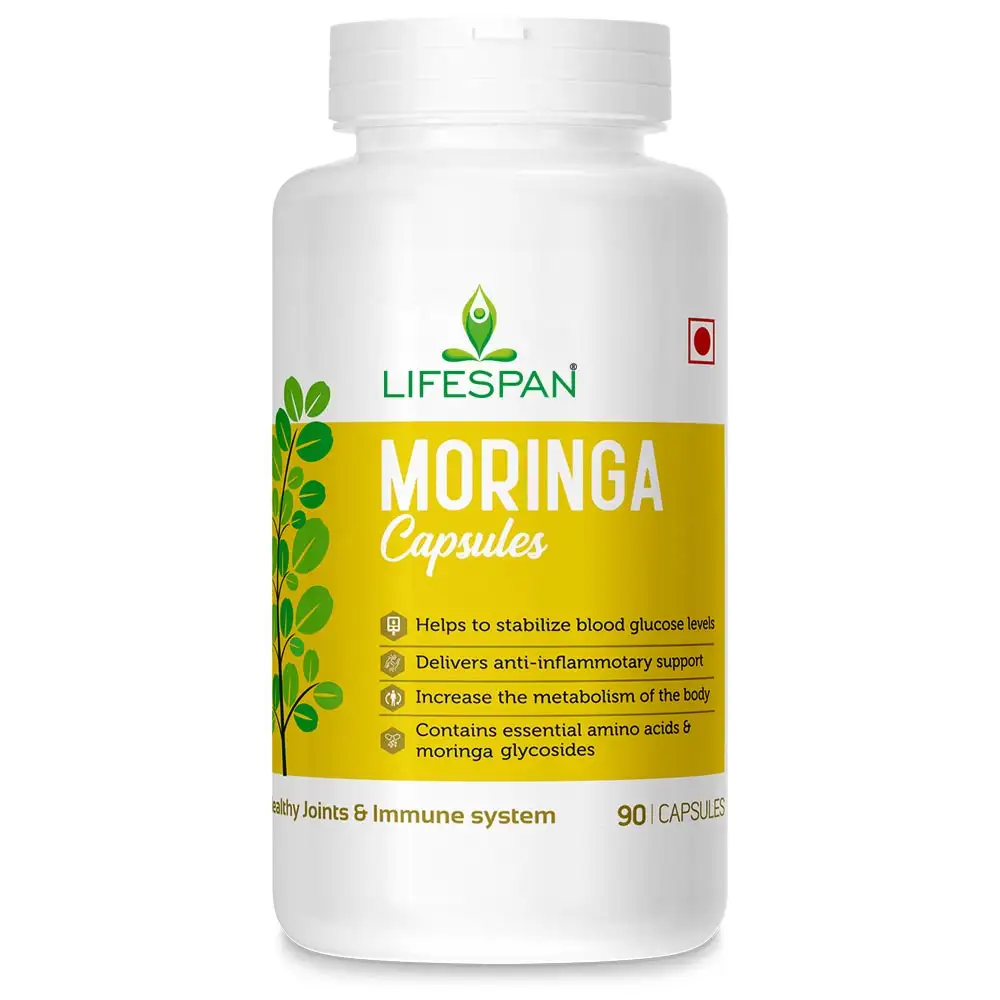 Lifespan Moringa,  90 capsules