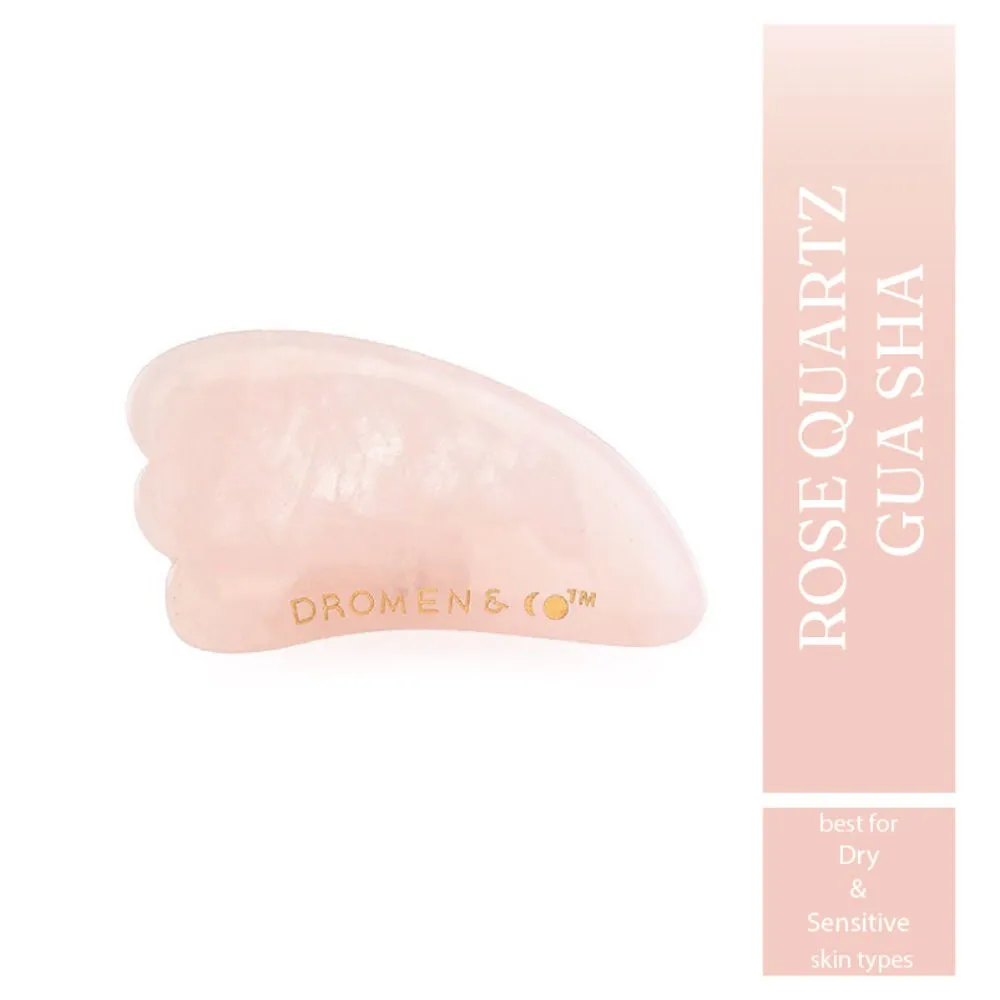 Dromen & Co Rose Quartz Gua Sha Stone