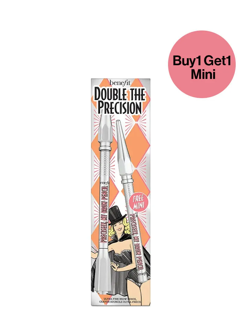 Benefit Cosmetics Double The Precision: Full-Size & Mini Precisely, My Brow Pencil Combo