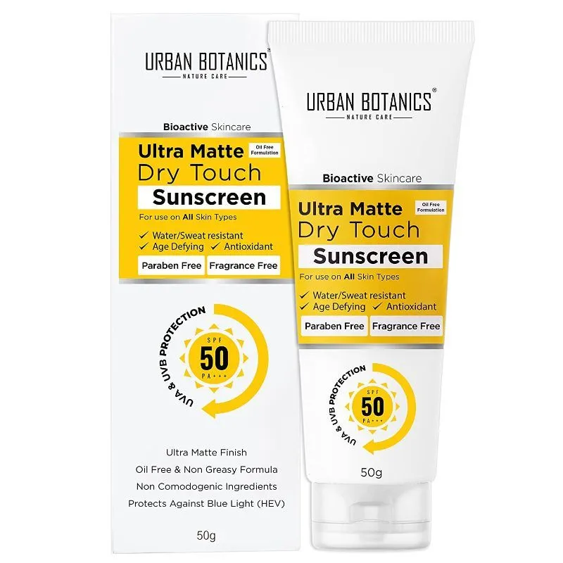 Urban Botanics Dry Touch Sunscreen