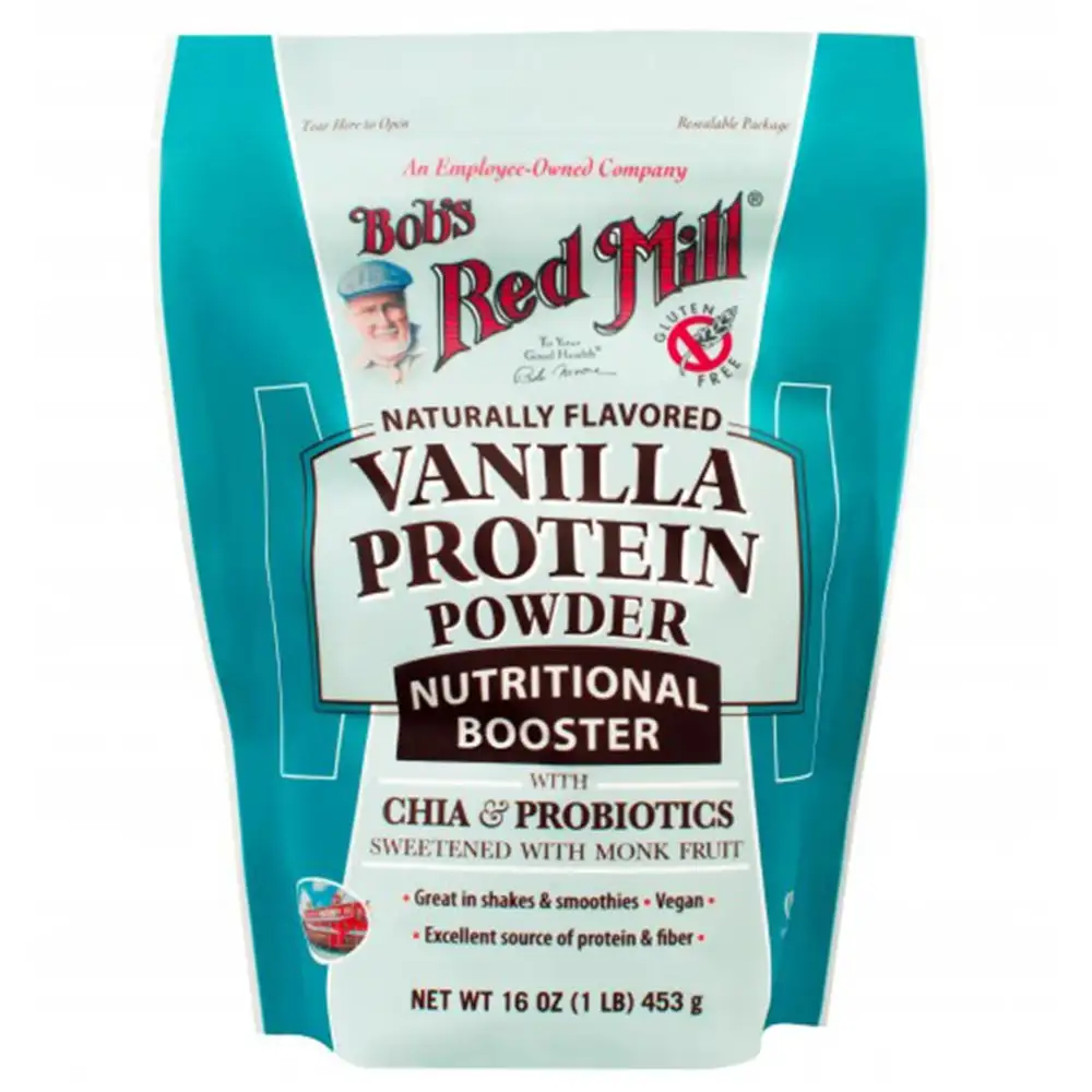 Bob's Red Mill Gluten Free Nutritional Booster Protein Powder,  1 lb  Vanilla