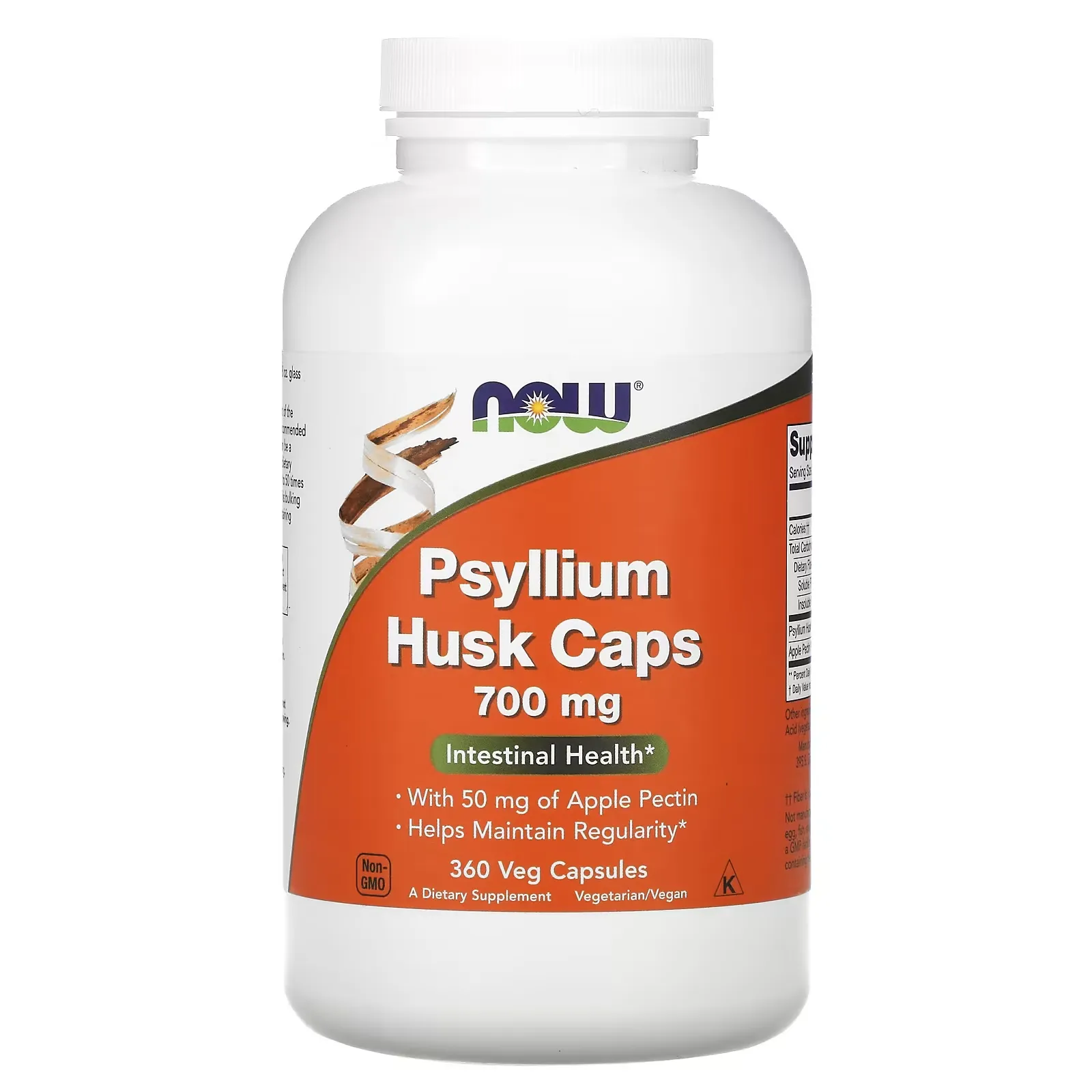 Psyllium Husk Caps, 700 mg , 360 Veg Capsules