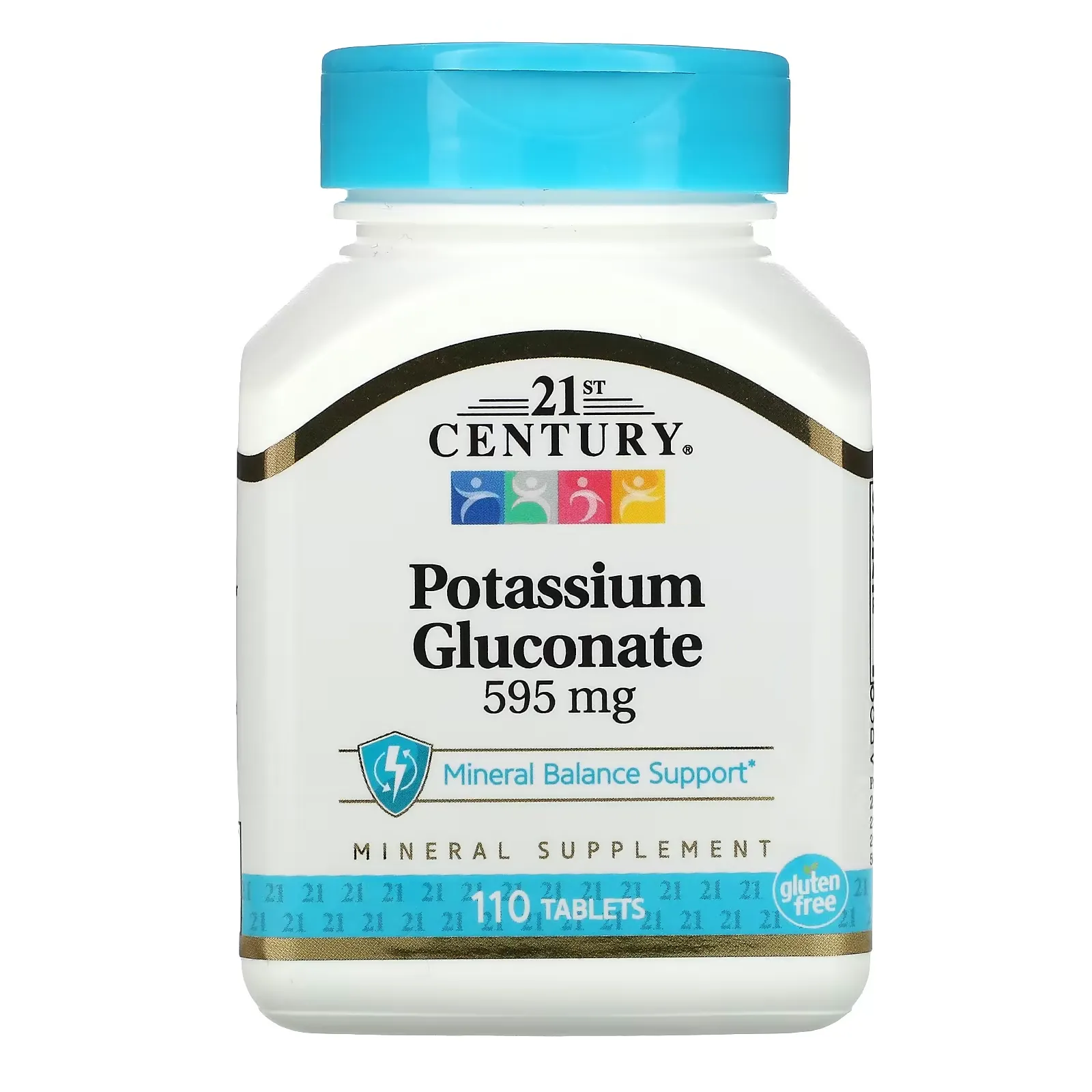 Potassium Gluconate, 595 mg, 110 Tablets