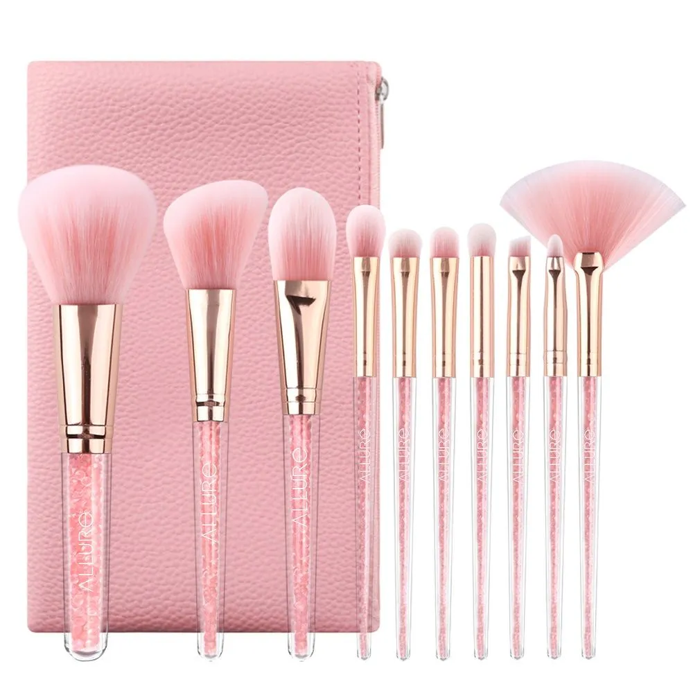 Allure Set of 10 Crystal Make Brushes