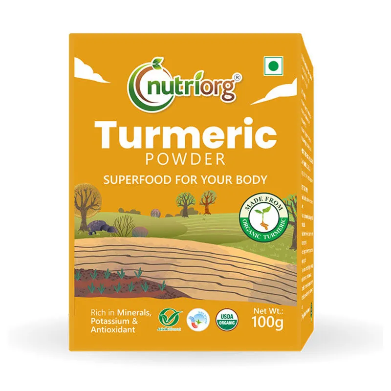 Nutriorg Certified Organic Turmeric Powder