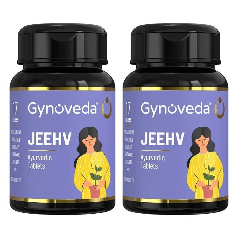 Gynoveda Jeehv Fertility Supplements For Women Pack Of 2