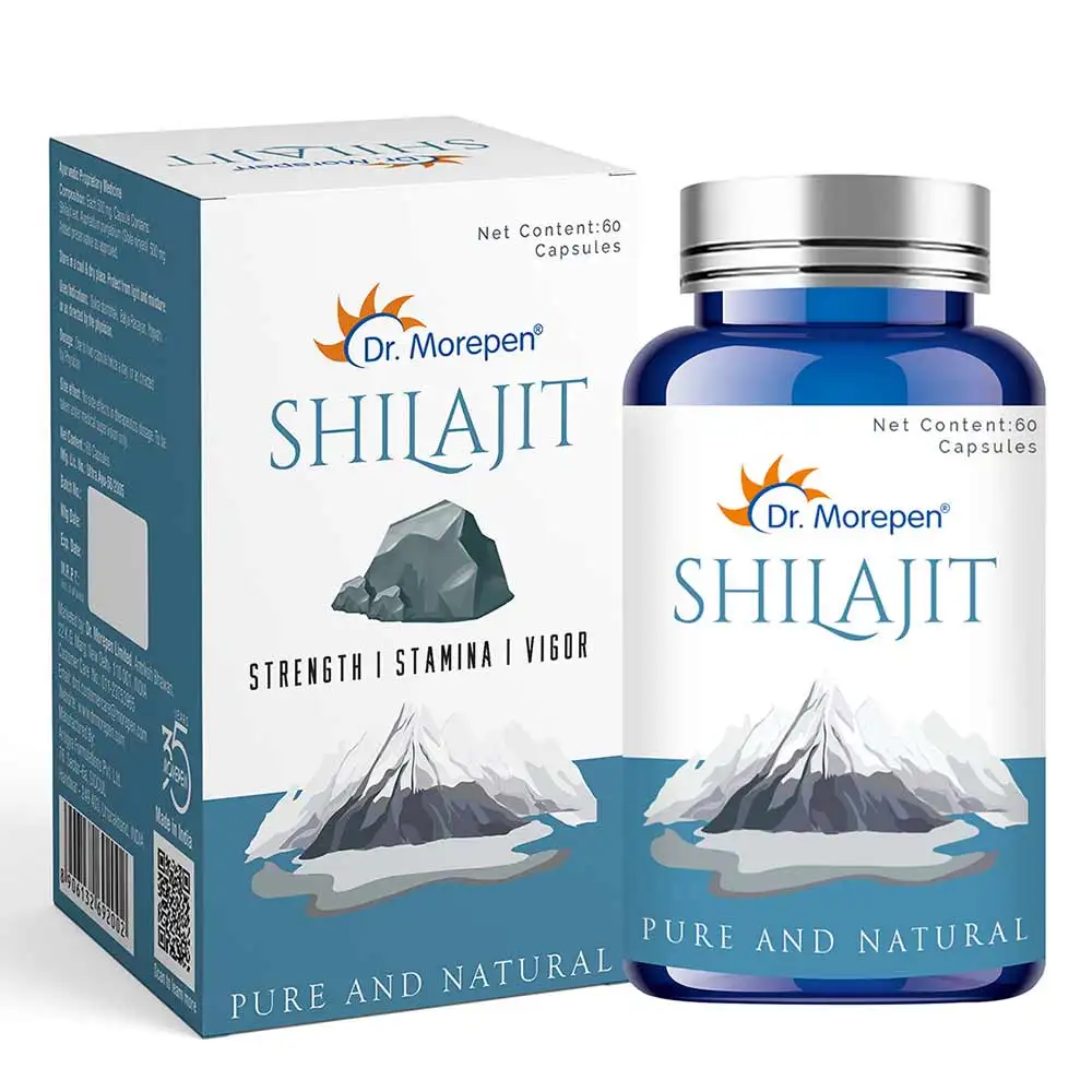 Dr. Morepen Shilajit,  60 capsules