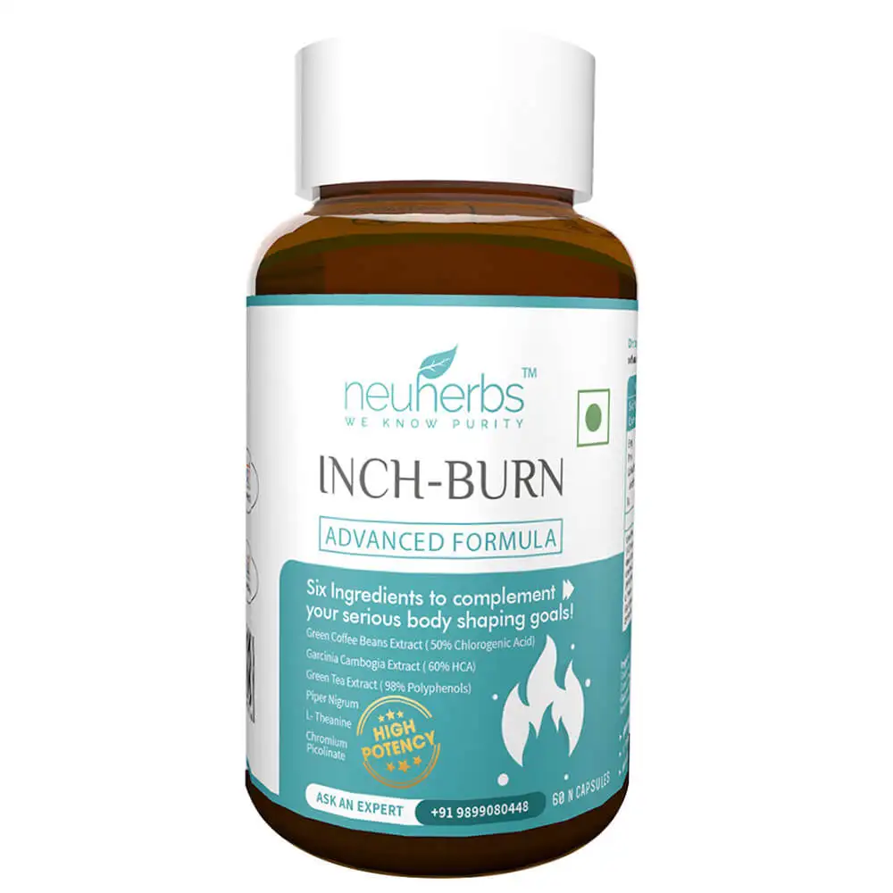 Neuherbs Inch Burn,  60 capsules  Unflavoured