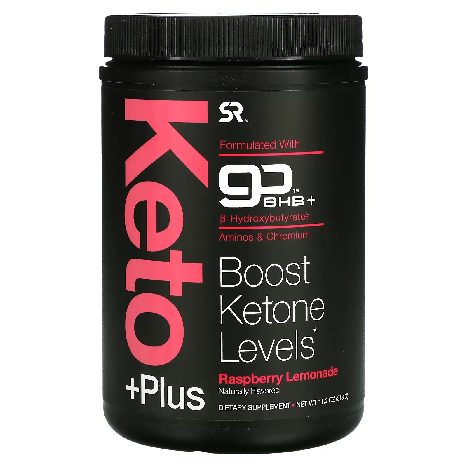 Keto Plus, GO BHB +, Raspberry Lemonade, 11.2 oz (318 g)