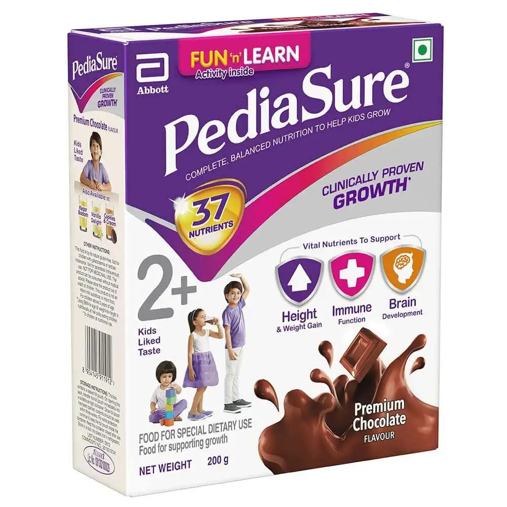 PediaSure Sure Growth Kids Nutrition,  0.2 kg  Premium Chocolate