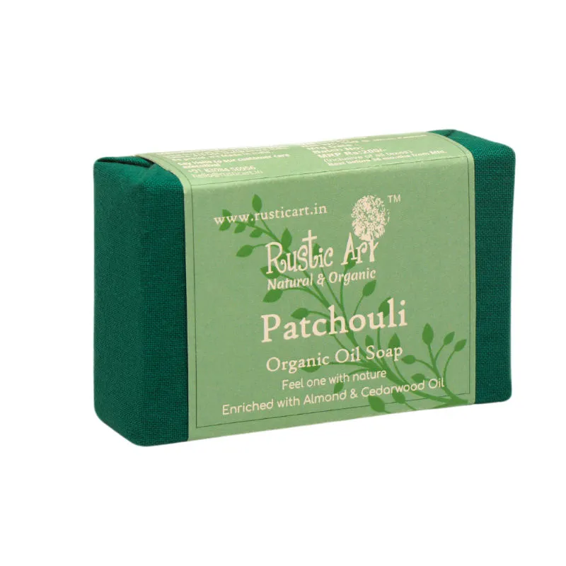 Rustic Art Patchouli Organic Oil Soap