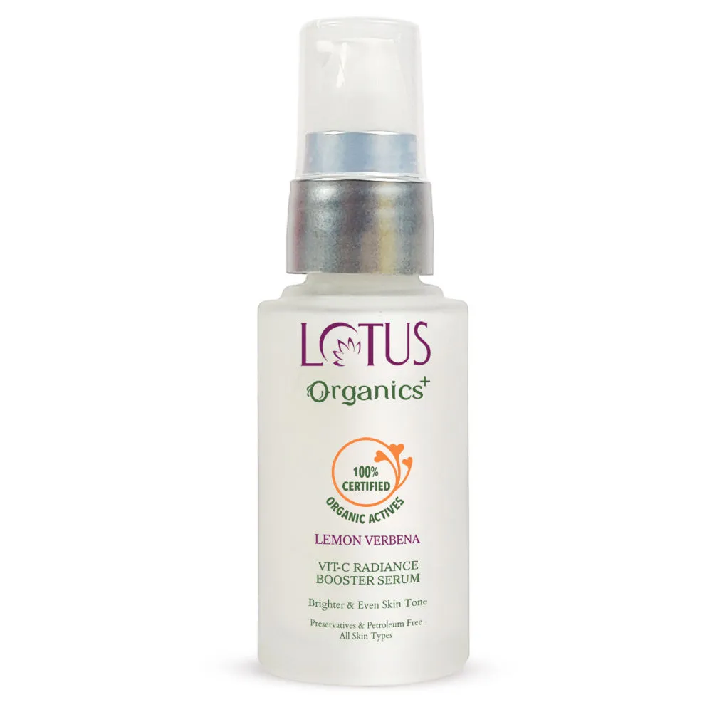 Lotus Organics Vit-C Radiance Booster Serum - Lemon Verbena