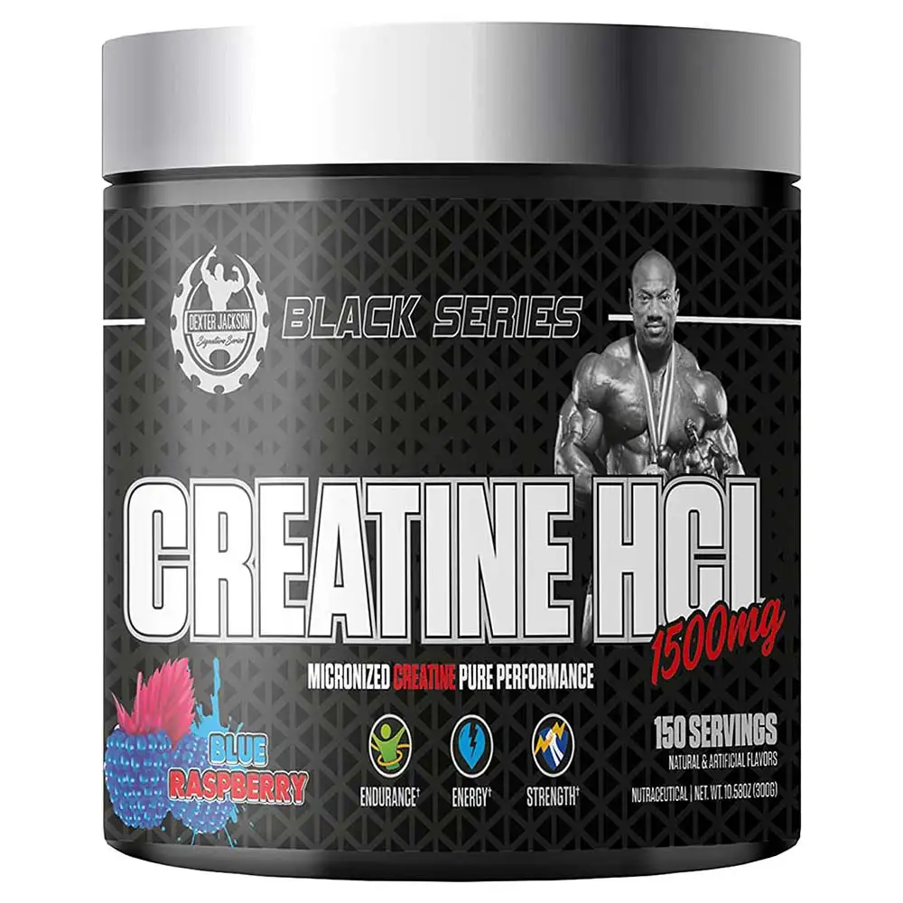 Dexter Jackson Black Series Creatine HCL,  Blue Raspberry  0.66 lb