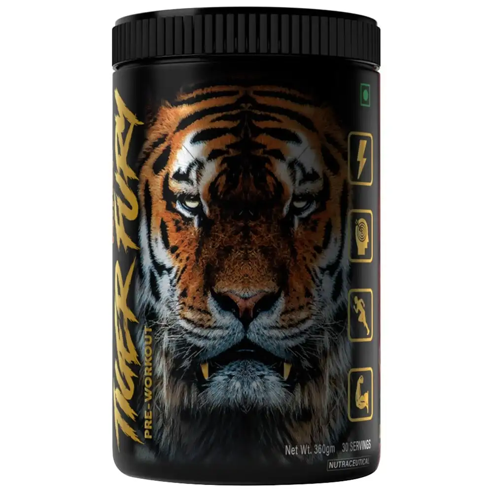 Strong Nation Supps Tiger Fury Pre Workout,  0.79 lb  Wild Fruit Punch