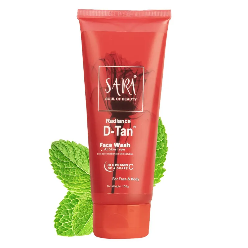 Sara Radiance D-Tan Face Wash All Skin Type For Face & Body