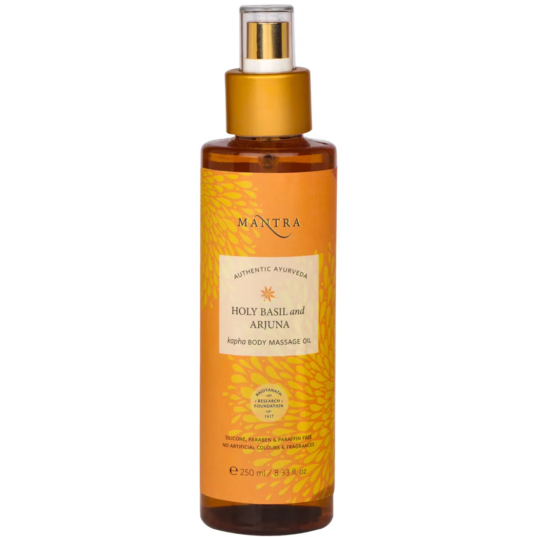 Mantra Herbal Holy Basil And Arjuna Kapha Body Massage Oil