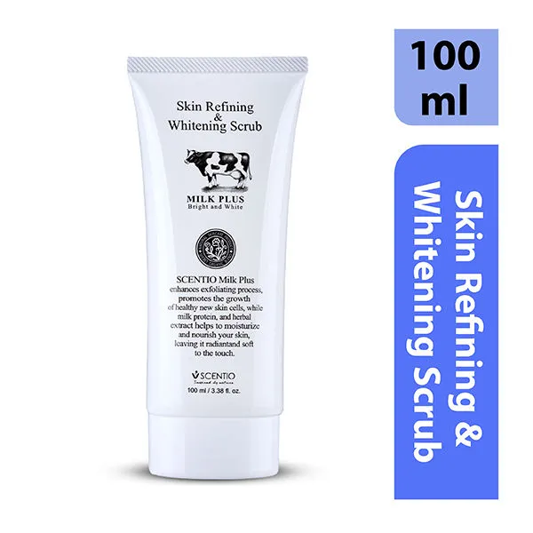 Scentio Organic Milk Plus Skin Refining & Whitening Scrub