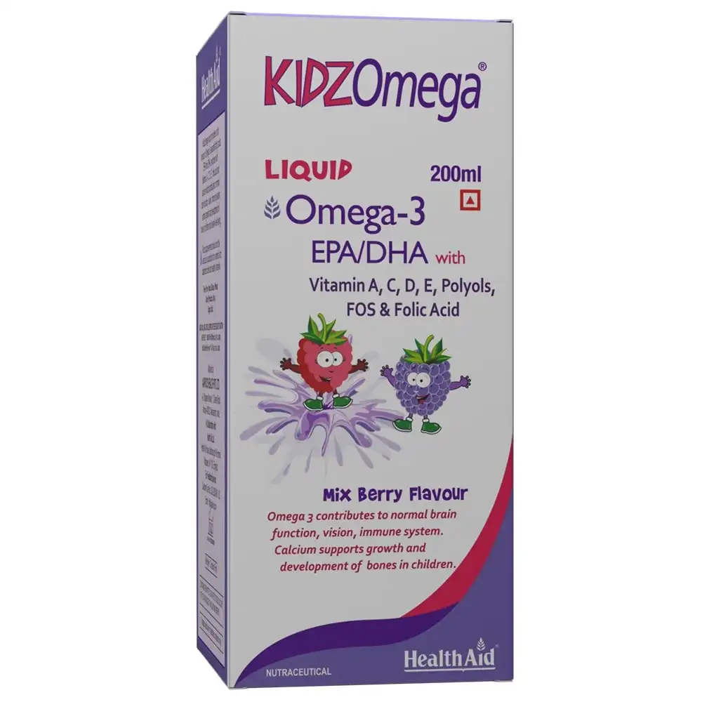 HealthAid Kidz Omega,  0.2 L  Mix Berry