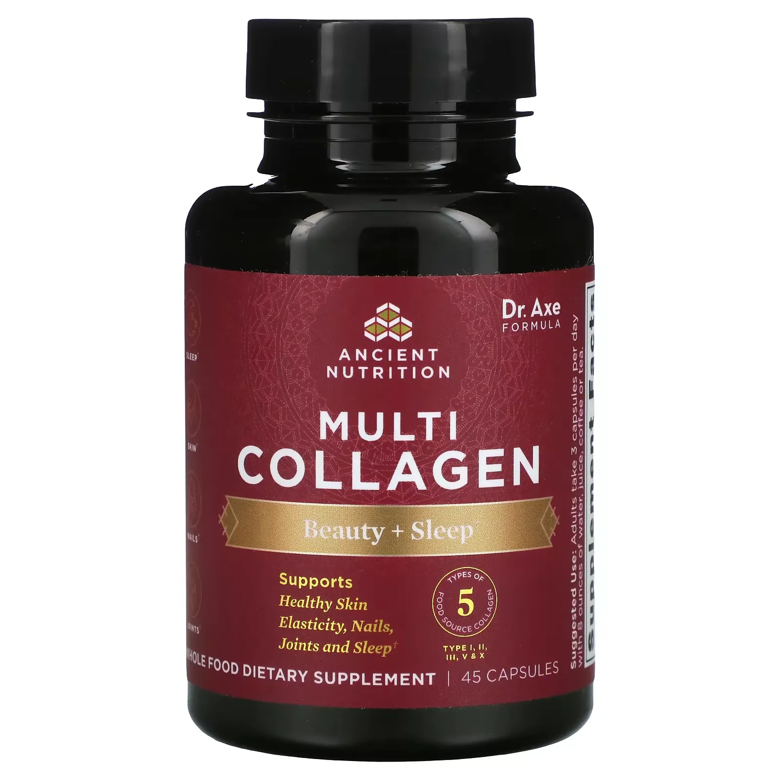 Multi Collagen, Beauty + Sleep, 45 Capsules