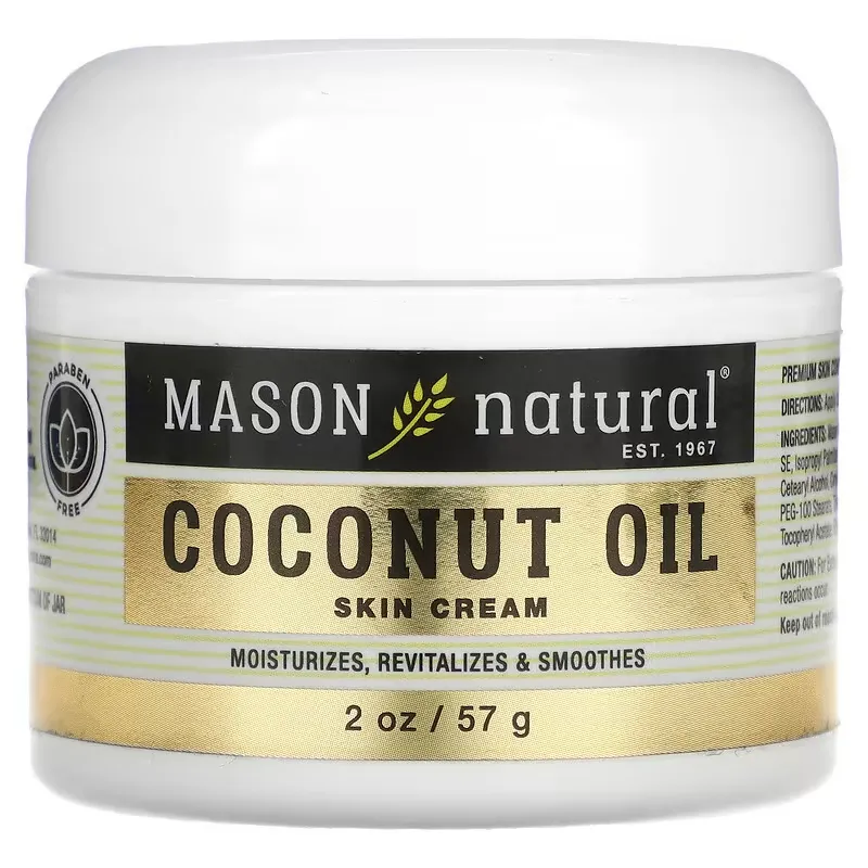 Coconut Oil Skin Cream, 2 oz (57 g)