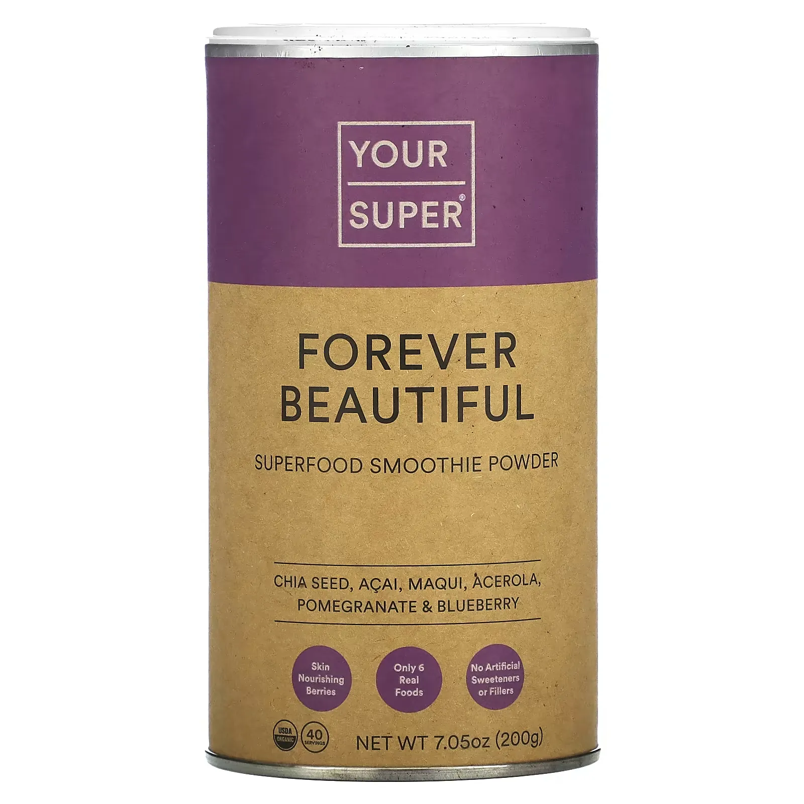 Forever Beautiful, Superfood Smoothie Powder, 7.05 oz (200 g)