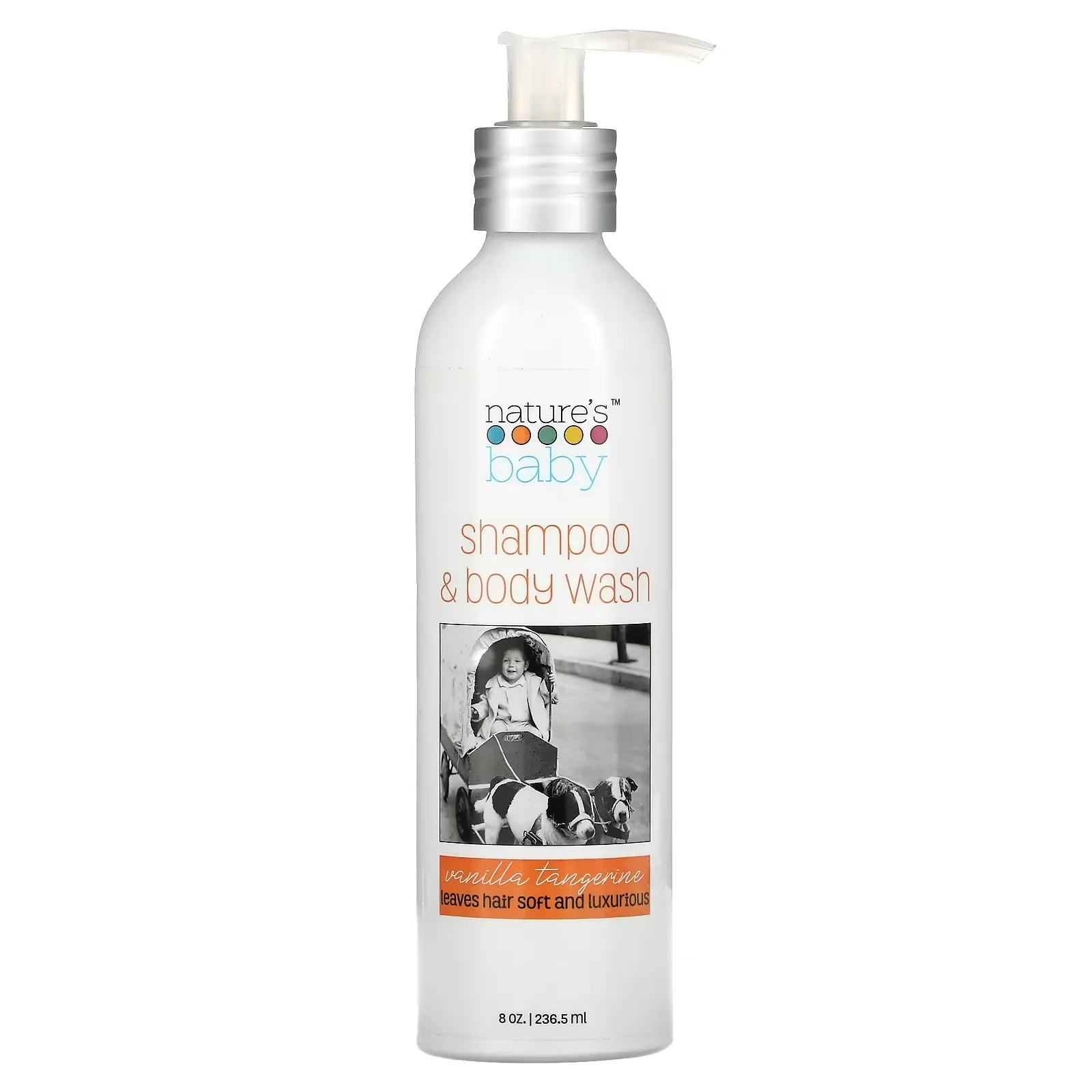 Shampoo & Body Wash, Vanilla Tangerine,  8 oz (236.5 ml)