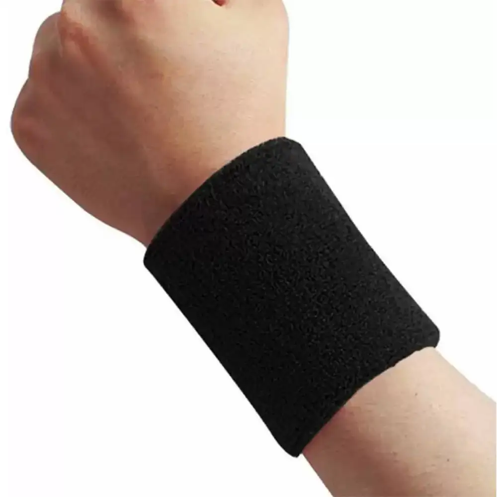 Love4ride Fitness Wrist Band,  Black  Free Size