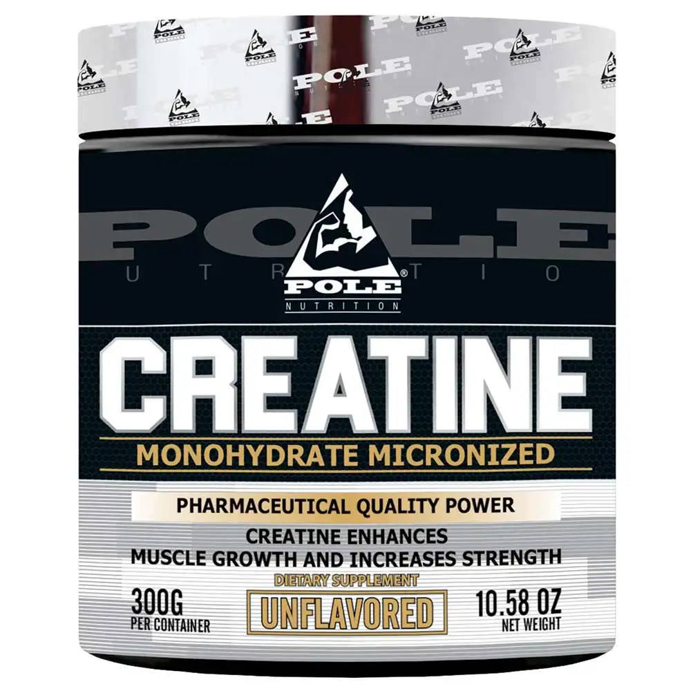 Pole Nutrition Creatine Monohydrate,  Unflavoured  0.66 lb