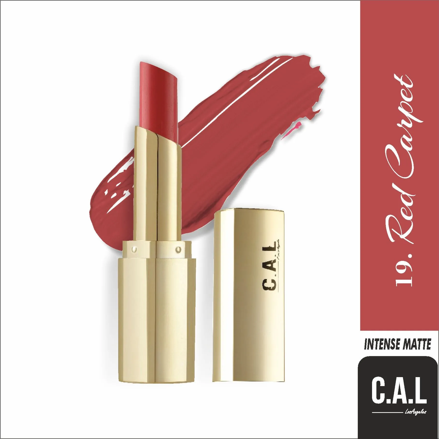 C.A.L Los Angeles Intense Matte Lipstick - Red Carpet